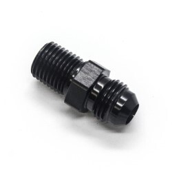 Straight 1/8 NPT To Male AN4 (Black)
