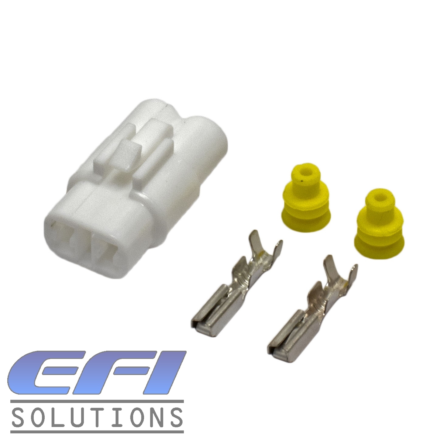 2 Pin White Connector 