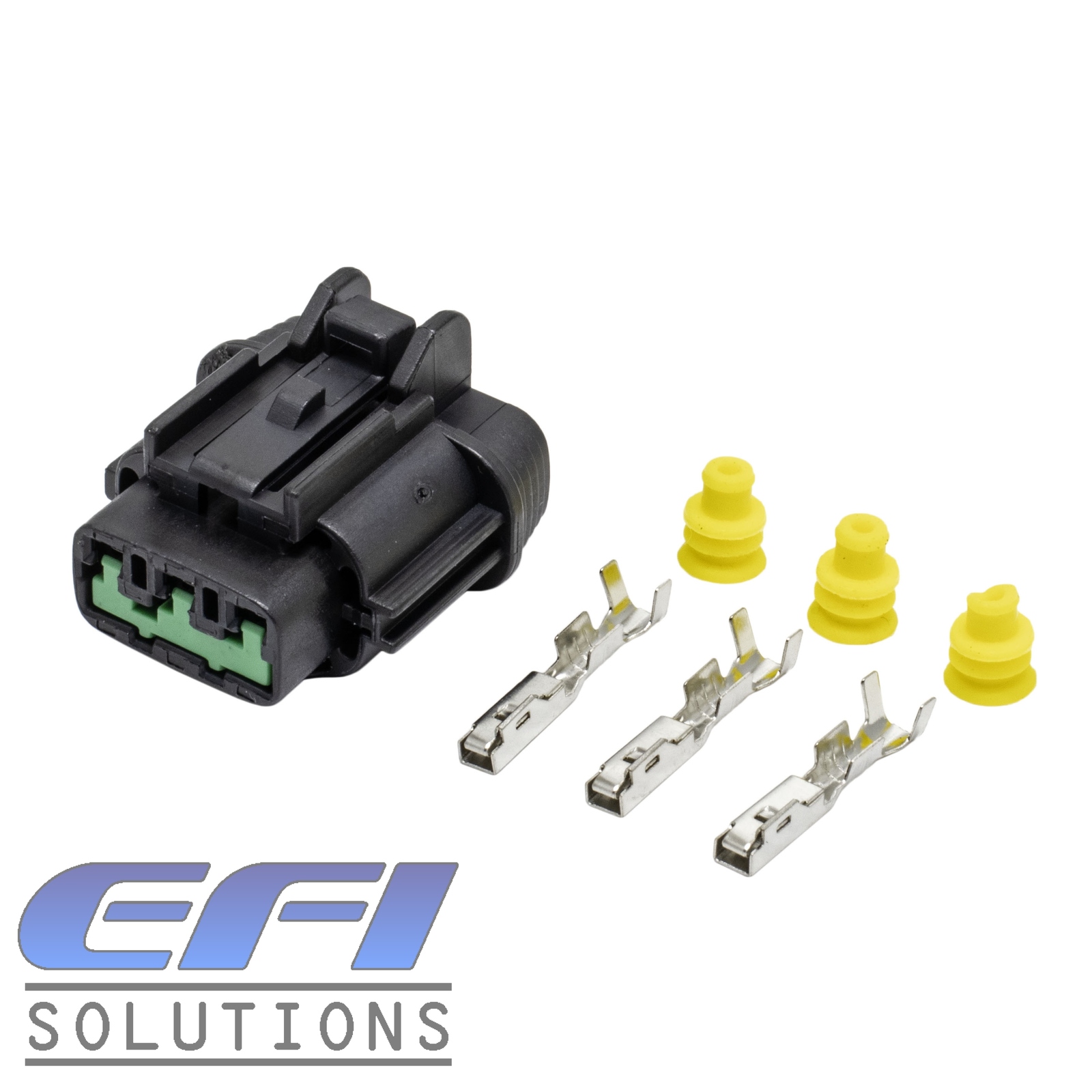 3 Pin Black Connector Common To Some Late Nissan Oxygen Sensors