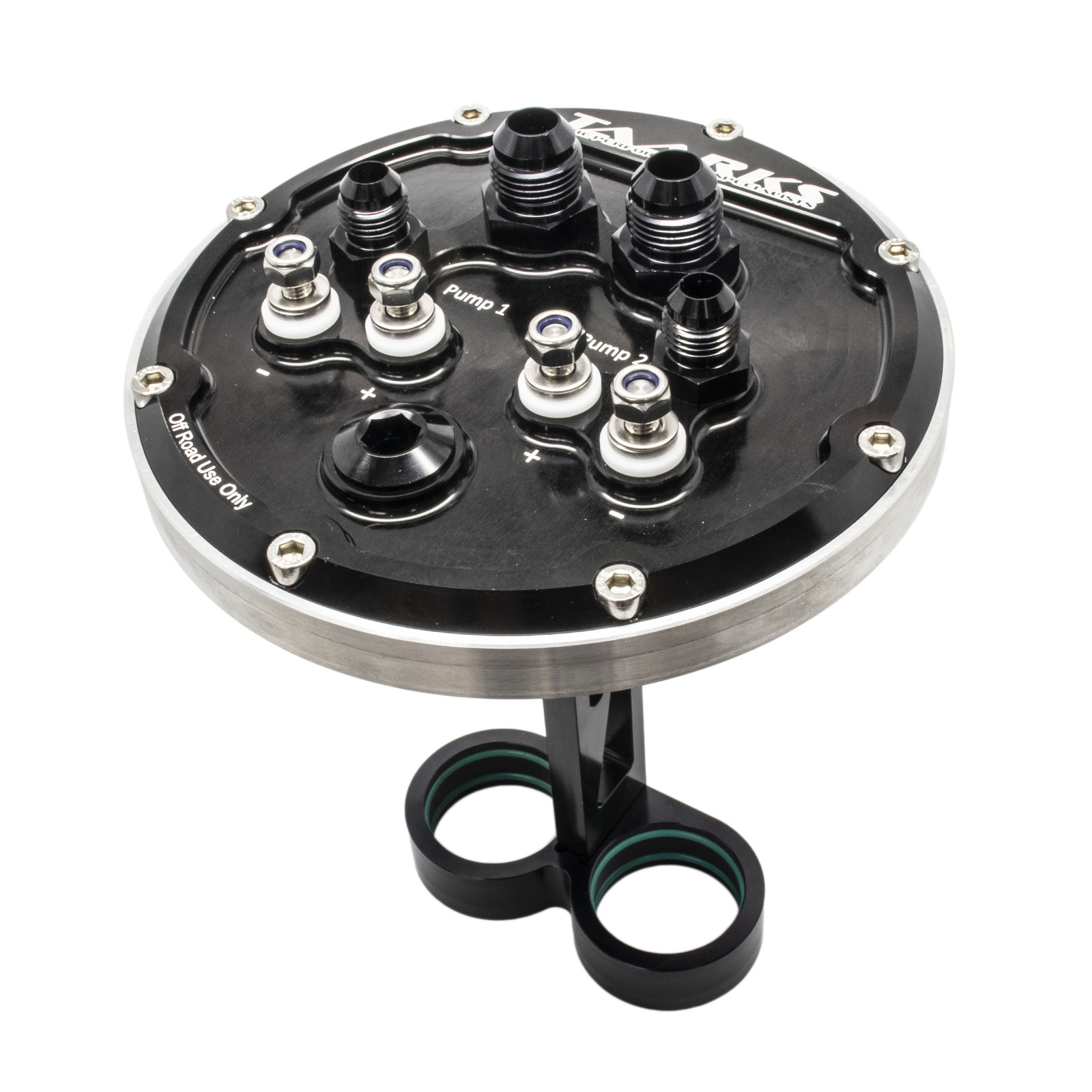 TAARKS Twin Fuel Pump Hanger (230260mm Tank) Weld in for custom steel