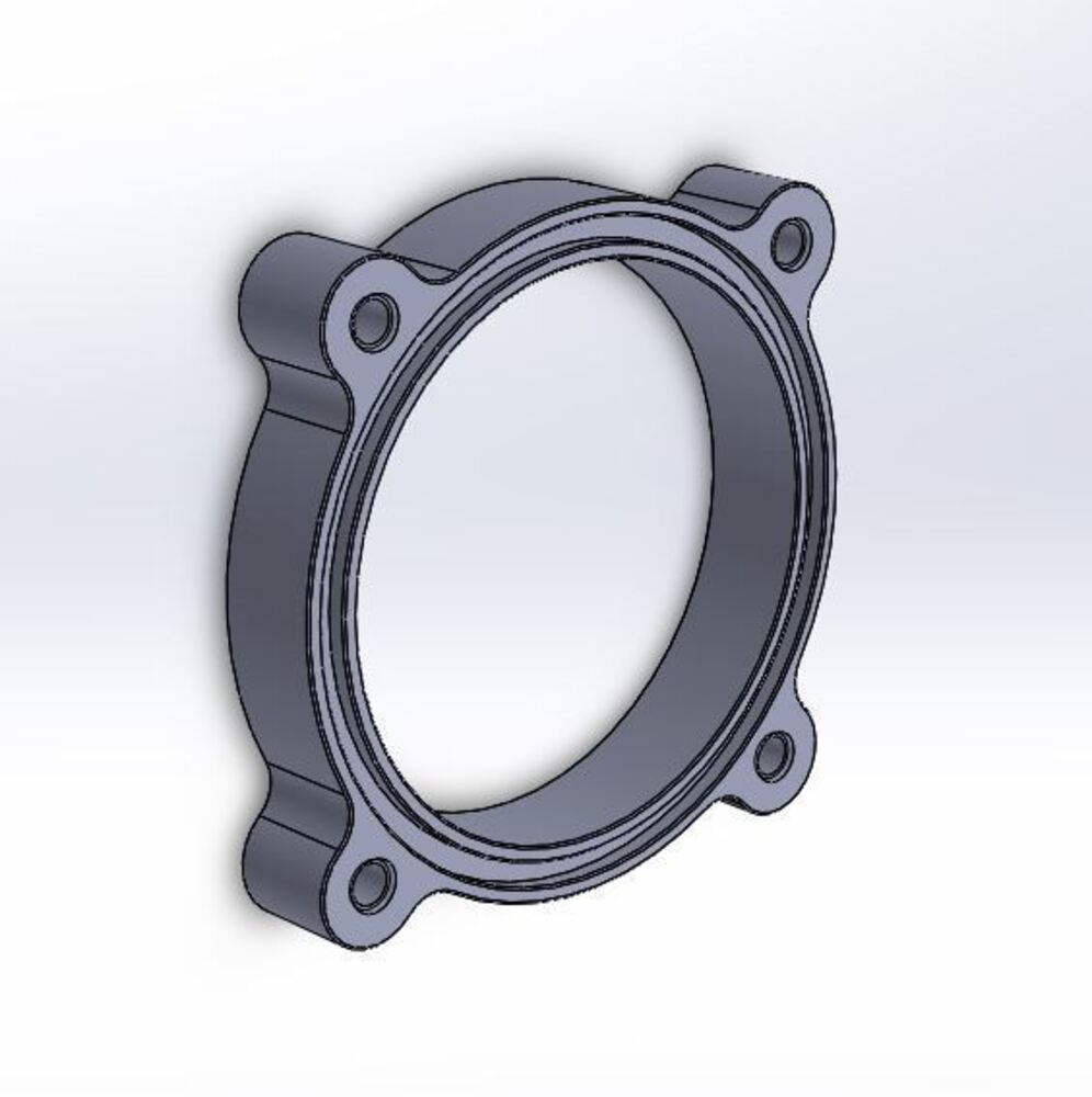 Bosch 68mm Weld On Electronic Throttle Body Flange Dbw Etb Ebay