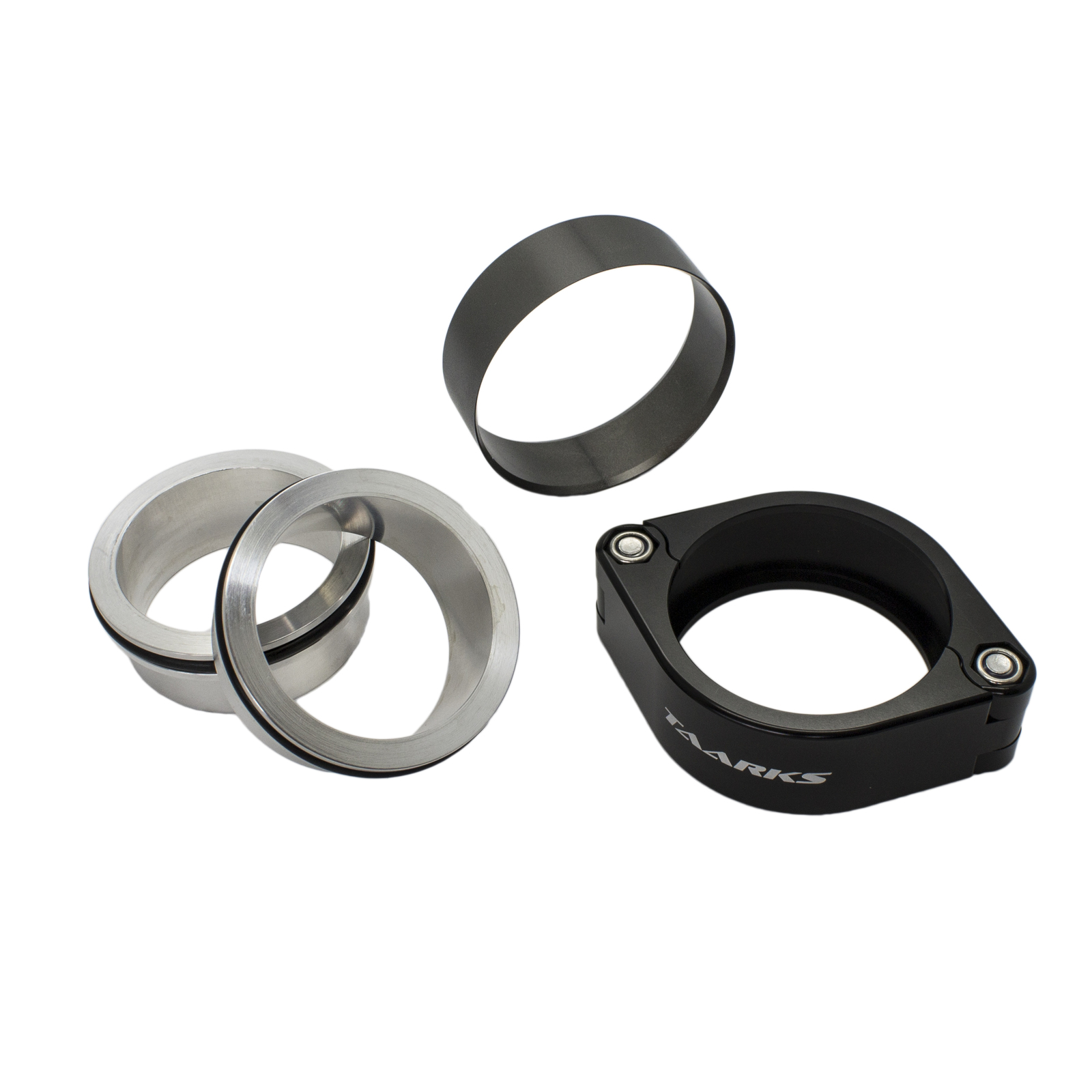 Quick Release Intercooler Pipe Clamshell Weld On Clamp "2.0 Inch" (Black)