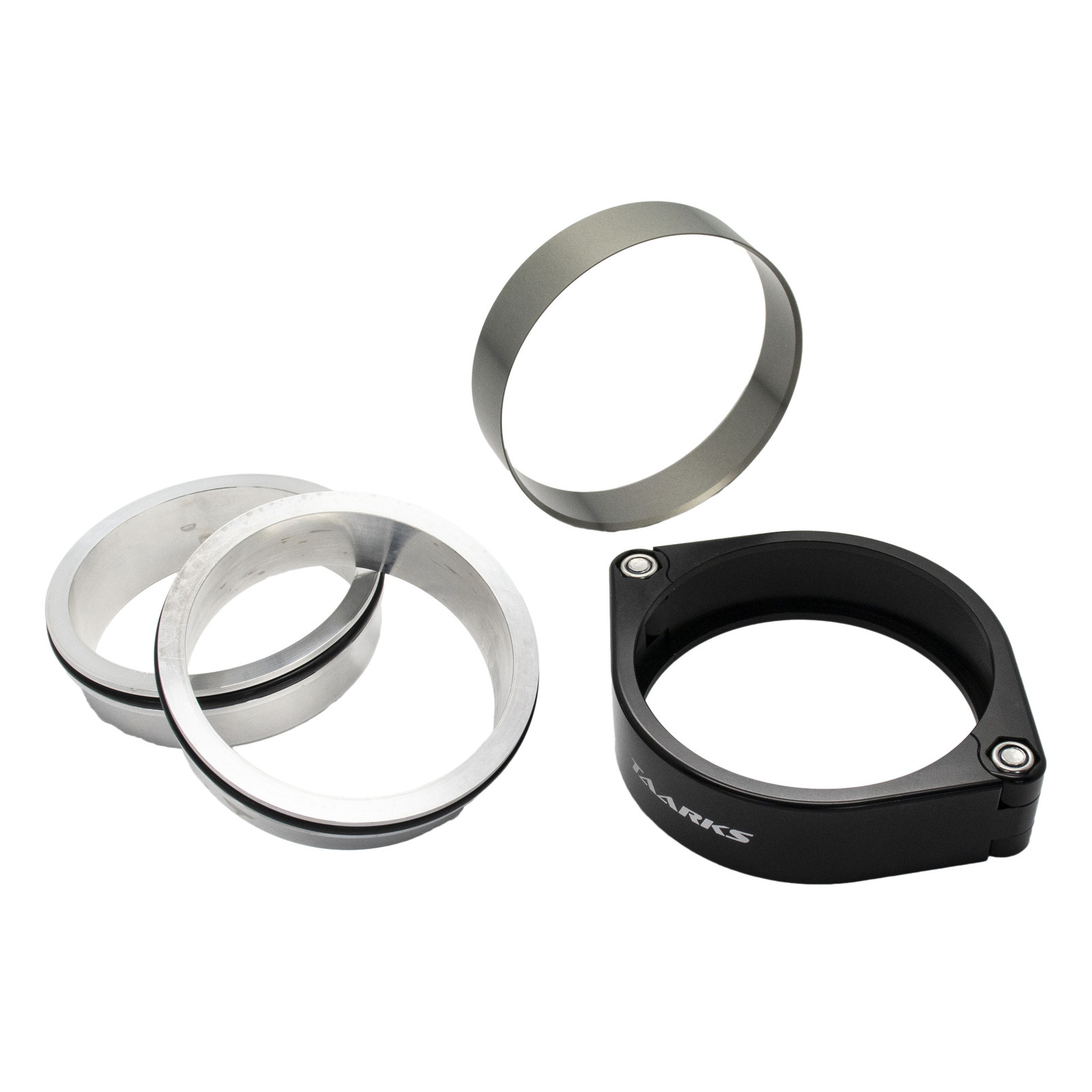 Quick Release Intercooler Pipe Clamshell Weld On Clamp "4.0 Inch" (Black)