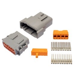 Deutsch DTM Style Connector Set "12 Pin" - Read Notes!