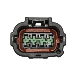 8 Pin Male Black Connector Fits Some Late RB Coil Loom - Read Notes!