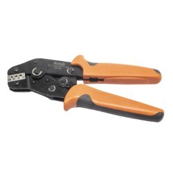 Ratcheting Crimp Tool For Un-Insulated Terminals " Smaller Pins" - Read Notes!