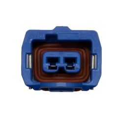 Bosch Style 2 Pin Blue Connector "Offset Far Left Guide" - Read Notes!
