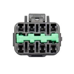 8 Pin Female Right Guide Grey Connector Suits Early Fuse Boxes, Sub Engine Looms  - Read Notes!