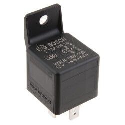 Bosch Mini Relay 30 Amp "Normally Open" 4 Pin