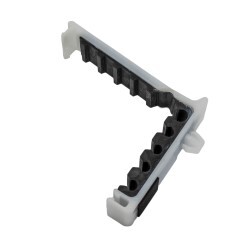 Brake Line Clip (5 Line Insulated ABS) "A31, C33, R32, 180sx"