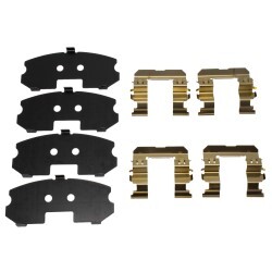 Brake Caliper Shim Hardware Kit (Front) Single POT "S13, 180sx, S15, R32, U13, WC34, A31, C33, C34, C35, J30"
