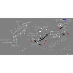 Heater and Coolant Hoses (RB26) "R33/R34 - GTR, AWC34 - Stagea"
