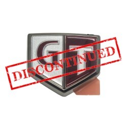 GT Badge / Emblem (RH Front QTR) "R34 - GTR" **DISCONTINUED**