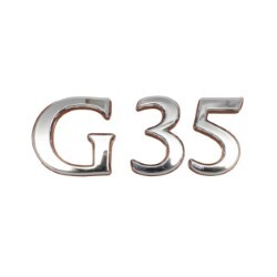 Infiniti Boot Trunk Badge / Emblem (G35) "V35, G35"