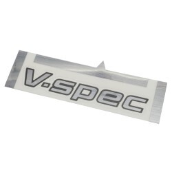 Boot Trunk Badge / Emblem (V-SPEC) "R34 - GTR"