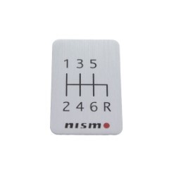 Nismo Shift Sticker "6spd"