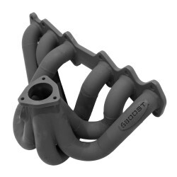 6Boost Manifold 1JZGTE NON VVTi TD05, TD06, T67 High Mount Open Flange External Gate