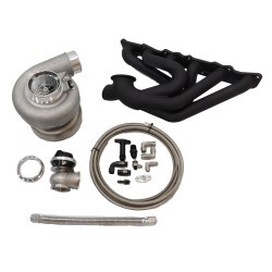 Turbo Kit (RB20, RB25) Garrett G42-1200 Compact, 6Boost Manifold, 14psi Turbosmart GenV Wastegate