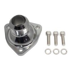 Billet AN20 Thermostat Housing / Water In Flange (Silver) "RB20, RB30, VG20, VG30, VG33"