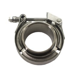 V-Band 2 Inch Male Female Flange With Quick Release Clamp "Stainless Steel"