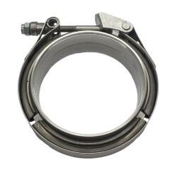 V-Band 4 Inch Male Female Flange With Quick Release Clamp "Stainless Steel"