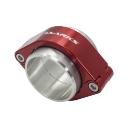 Quick Release Intercooler Pipe Clamshell Weld On Clamp "2.0 Inch" (Red)