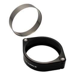 Quick Release Intercooler Pipe Clamshell Weld On Clamp "3.5 Inch" (Black)
