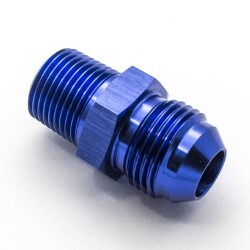 Engine Block Oil Drain Fitting (SR20) "AN10" - Blue