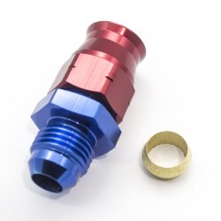 Hardline End 3/8 Tube To Male AN6
