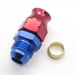 Hardline End 1/2 Tube To Male AN8
