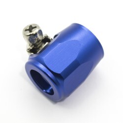 Hex Hose Finisher AN6 (Blue), 15.8mm ID