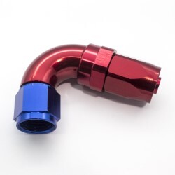 120º Degree Full Flow Hose End AN8