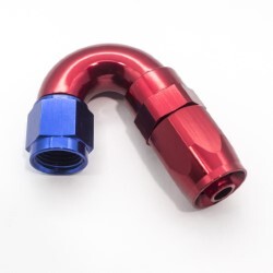 150º Degree Full Flow Hose End AN6