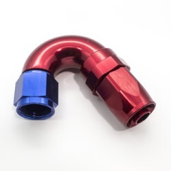 150º Degree Full Flow Hose End AN8
