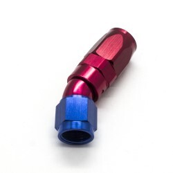30º Degree Full Flow Hose End AN6