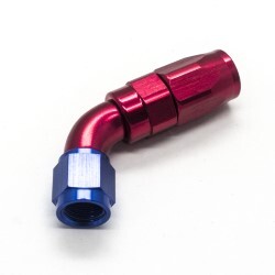 60º Degree Full Flow Hose End AN4