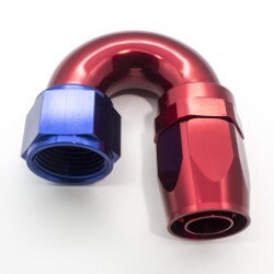 180º Degree Full Flow Hose End AN12