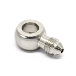 Banjo Straight 10mm ID To Male AN4 Stainless Steel