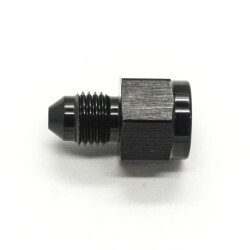 Female 1/8 NPT to Male AN3 Adapter (Black)
