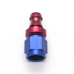 Straight Push Lock Hose End AN6