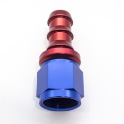 Straight Push Lock Hose End AN10