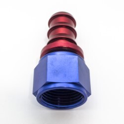 Straight Push Lock Hose End AN12