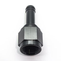 Straight Barb 5/16 To Female AN6 (Black)