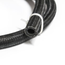 450 Series Black Nylon Over Stainless Steel Braided Hose AN10 Per Metre