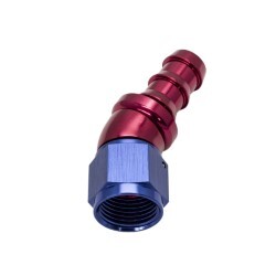 30° Degree Push Lock Hose End AN8