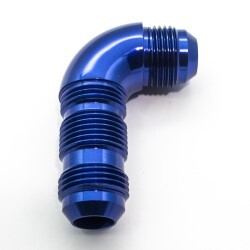 90º Degree Full Flow Bulkhead AN10