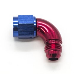 90° Degree Female To Male Flare AN6 