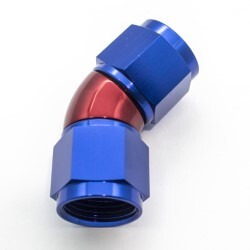45° Degree Full Flow Female Coupler AN12