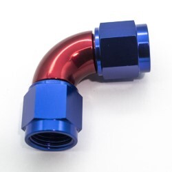 90º Degree Full Flow Female Coupler AN6