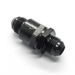 One Way Check Valve AN8 (Black)